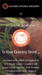 Mobile Screenshot of alamedanaturalgrocery.com